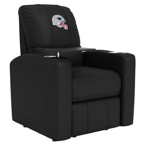 Dreamseat Stealth Power Plus Recliner with New England Patriots Helmet Logo XZ520823901CDSMHTUSBBLK-PSNFL21002 - main